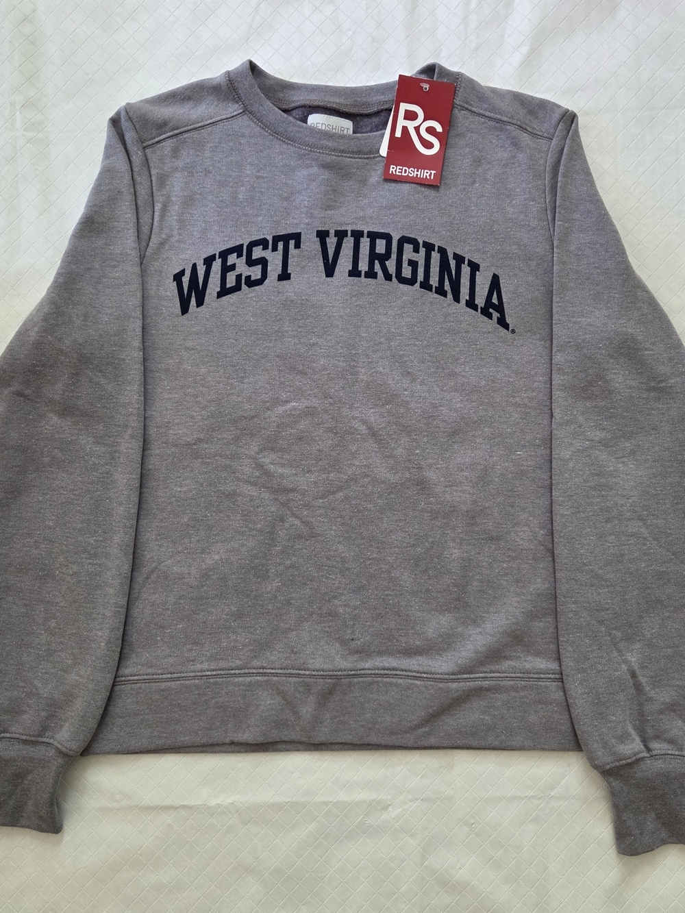 West Virginia Gray Crewneck Sweatshirt